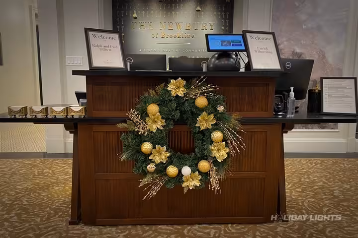 Professional commercial Christmas light installation in Mount Airy, Pennsylvania — Custom Commercial Display