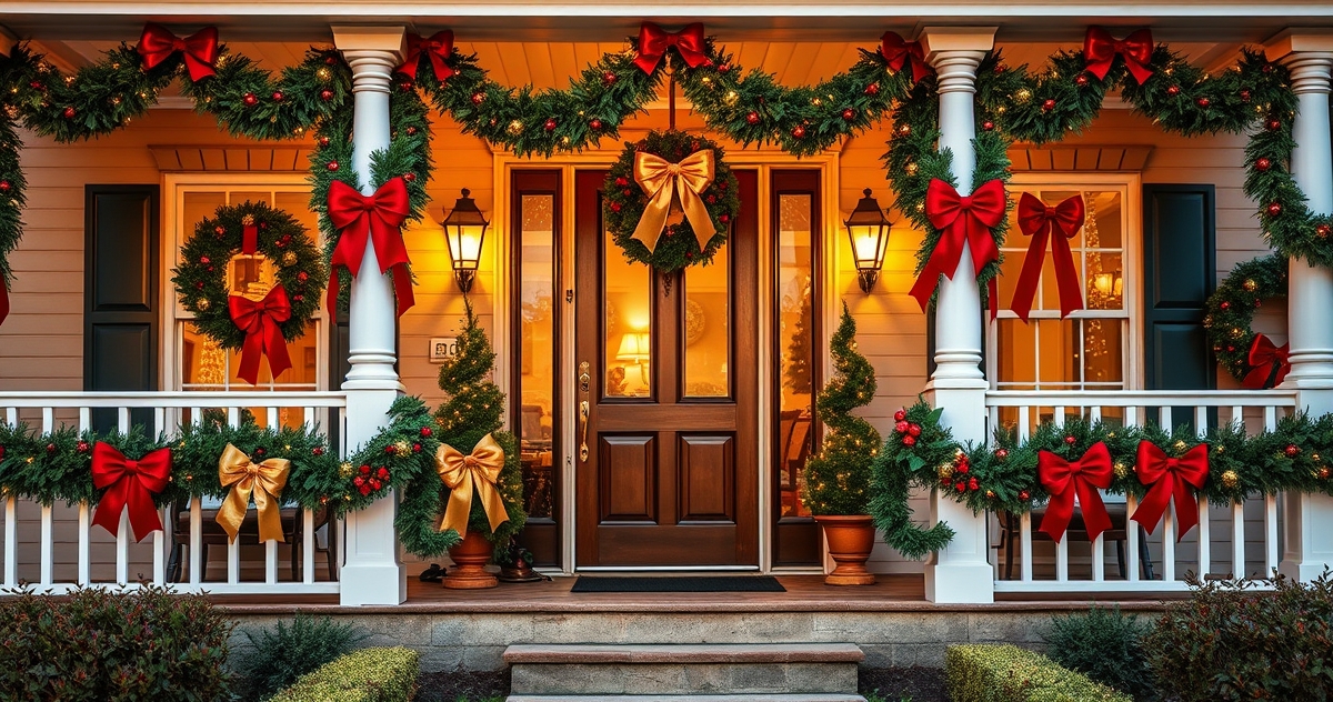 Green and White Holiday Lighting: A Fresh, Nature-Inspired Look for Pennsylvania Properties
