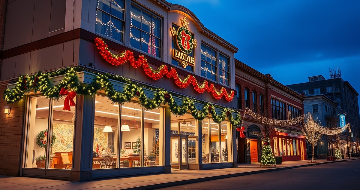 Storefront Holiday Display Design: How Pennsylvania Small Businesses Win Foot Traffic with Lights